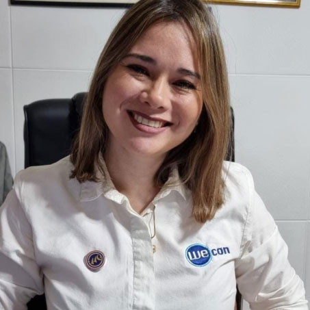 directora wecon Ing. Evelyn Velázquez